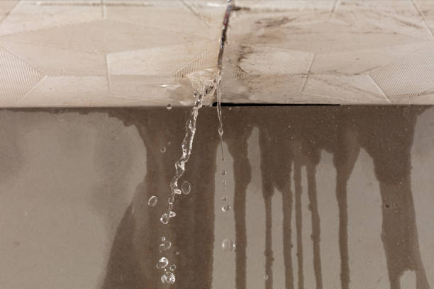 Professional Flood Damage Cleanup technician working in Panama City Beach, FL